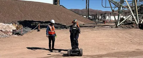 Prospección GPR y localización electromagnética en SQM Planta La Negra